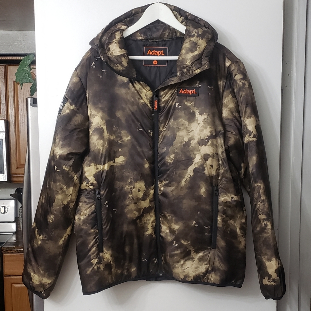 Adapt Clothing Men's Puffer Jacket Size L